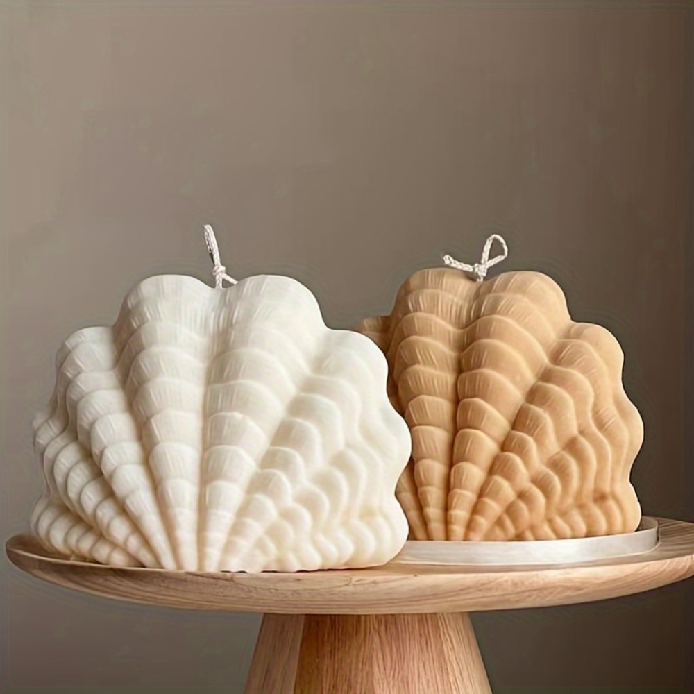 Resin Ocean Wave Mold - シェルキャンドルシリコーン型海の波デザイン大豆ワックス 3D オーシャンシリーズ樹脂結婚式の装飾 DIY 石膏香りキャンドルクラフトギフト
