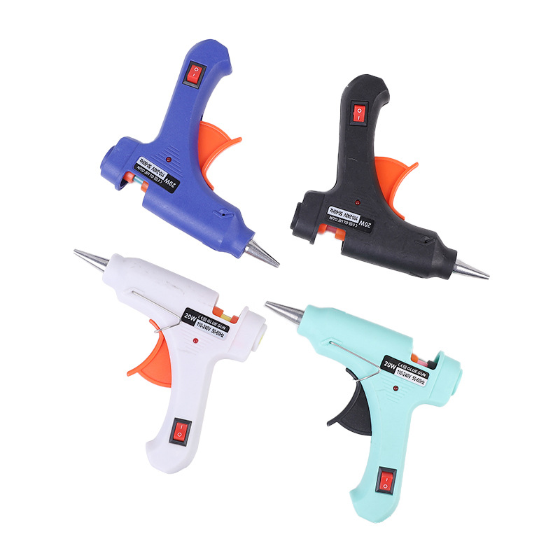 20Wミニホットメルトグルーガン EU電気DIYクラフト工業 - Heat Gun Small のレビューと価格