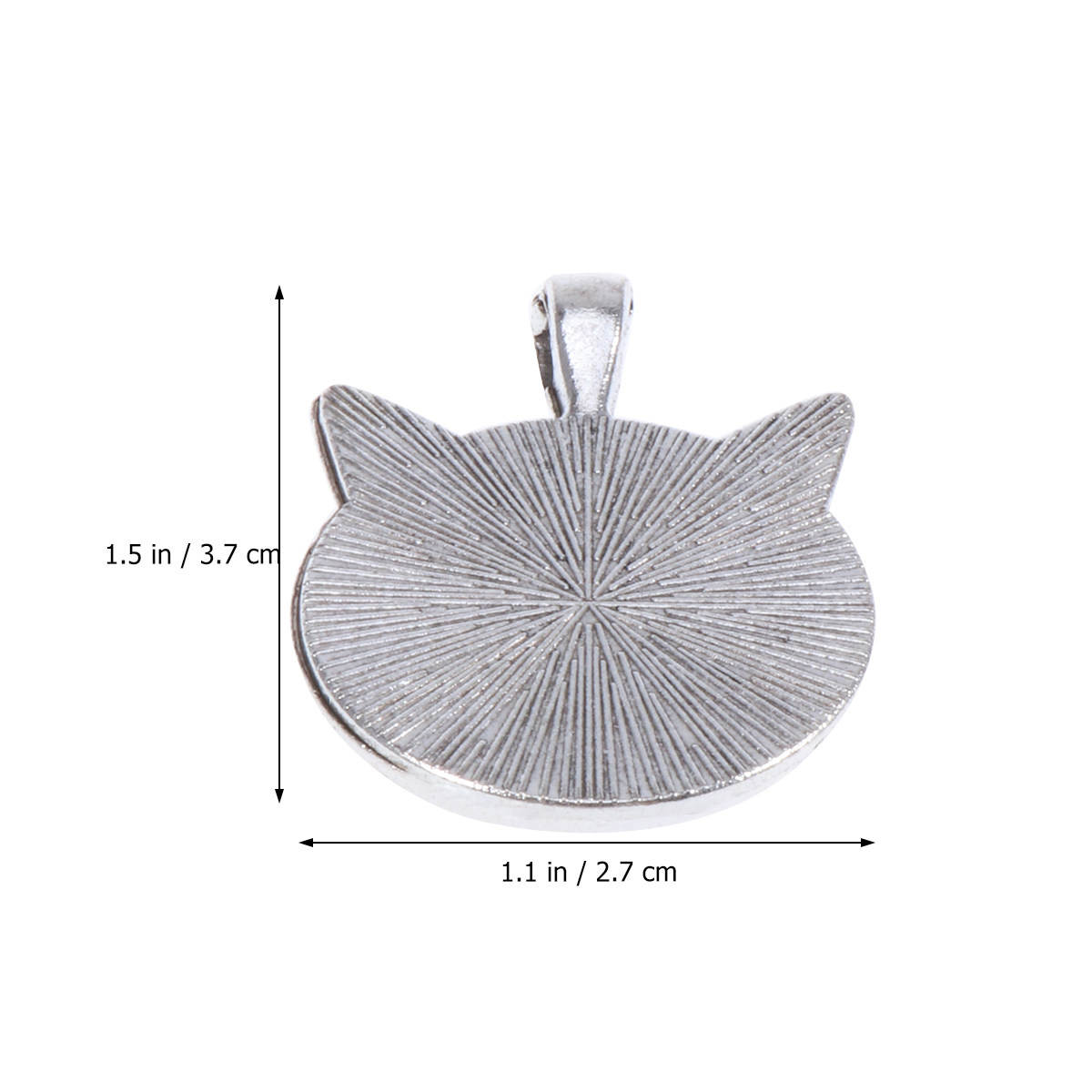 10 個猫耳ベゼルペンダントトレイラウンド 25 ミリメート - Resin Jewelry Kit のレビューと価格