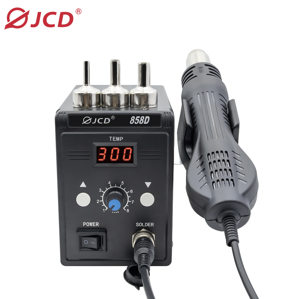JCD ホットエアガン 858D 700 ワット BGA リ - Heat Gun Small のレビューと価格