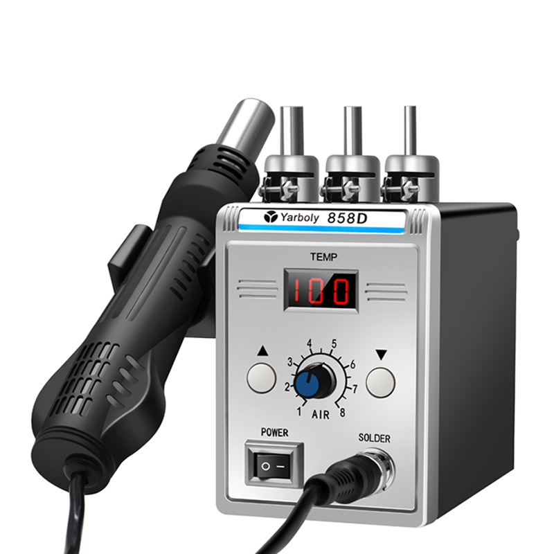 ホットエアガン 858D BGA リワークはんだステーション - Heat Gun Small のレビューと価格