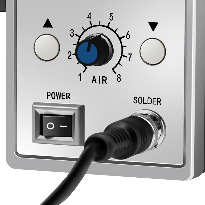 ホットエアガン 858D BGA リワークはんだステーション - Heat Gun Small のレビューと価格